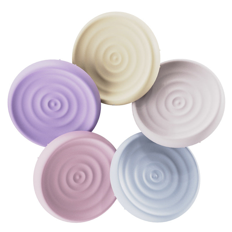 Cepillo de Baño de Silicona para Bebé – Masaje de Cuero Cabelludo, Limpieza Corporal, 5 Colores