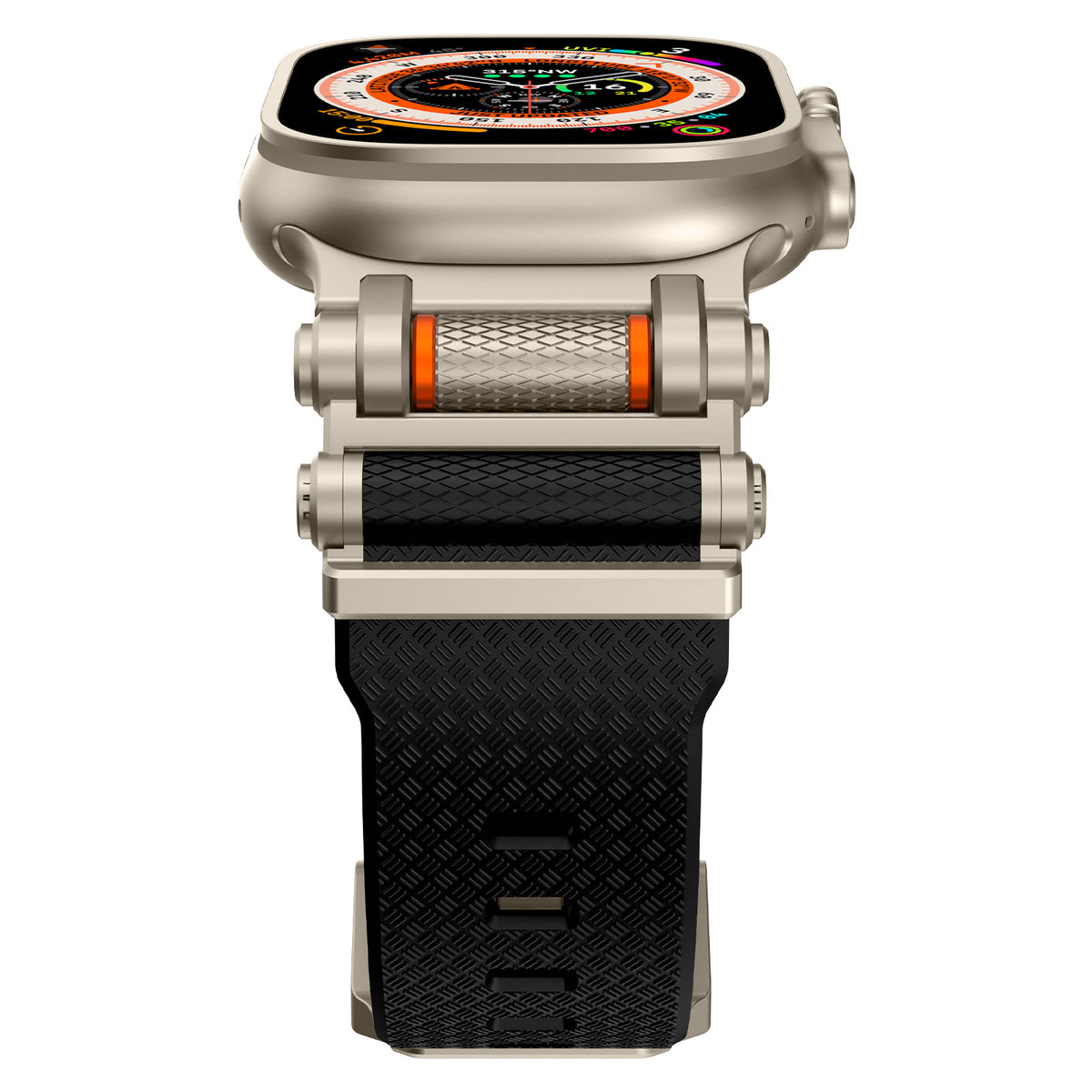 Correa de Silicona con Fibra de Carbono para Apple Watch y Samsung Galaxy Watch Ultra – Estilo Fashion, 22mm