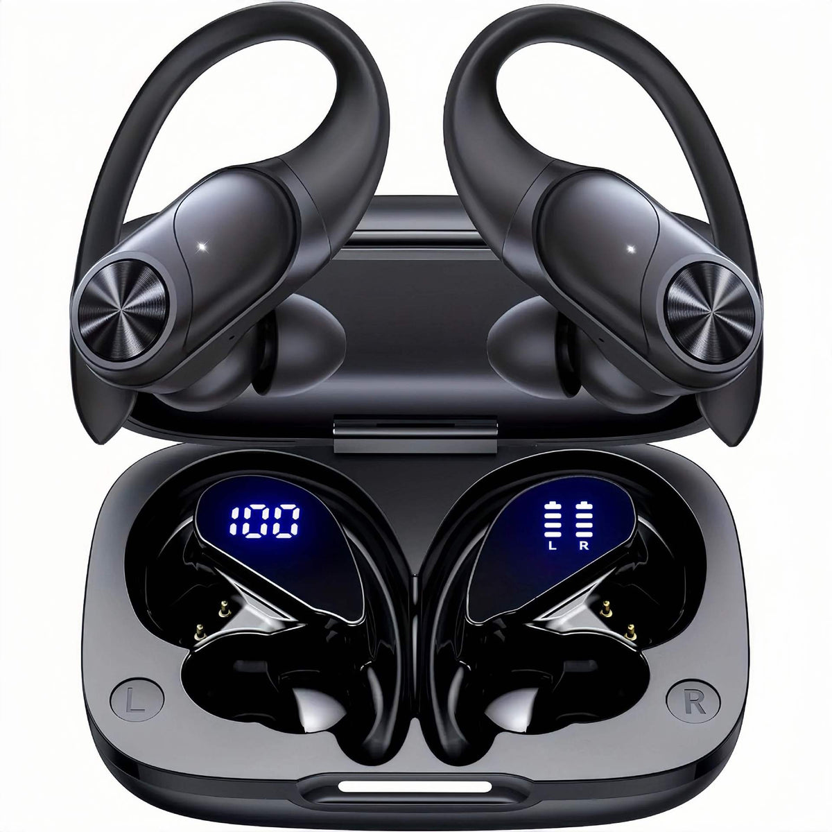 Audífonos Inalámbricos Bluetooth Deportivos – In-ear, Cancelación de Ruido, IPX7, +8h Batería, 4 Colores