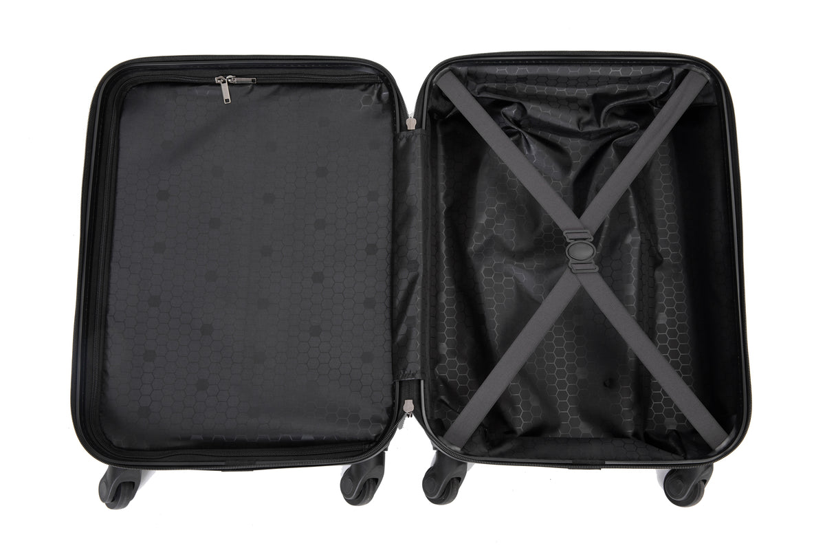 Maleta Softside 20 Pulgadas con Ruedas Dobles Expandible y Candado TSA Tela Resistente Viaje