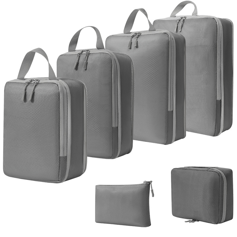 Set de Bolsas Organizadoras de Viaje Digital Cosméticos Zapatos y Ropa Compresoras de Equipaje