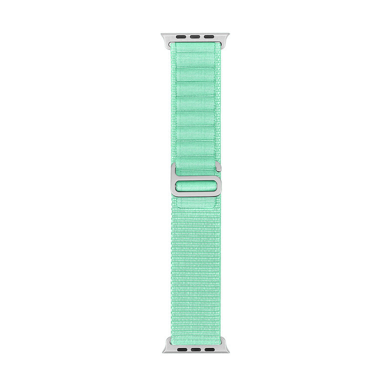 Correa de Nylon Loop para Apple Watch Series 11/10/Ultra – Alta Montaña, +60 Colores, 38–49mm