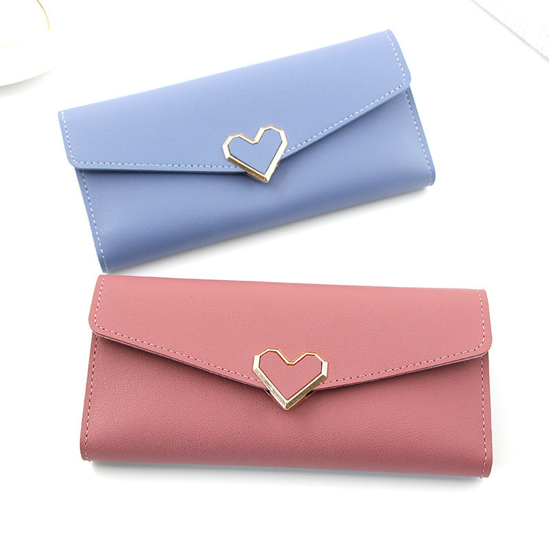 Cartera Mujer Corta Cuero PU con Cierre Zip Ranuras Tarjetas y Billetes Casual Compacta