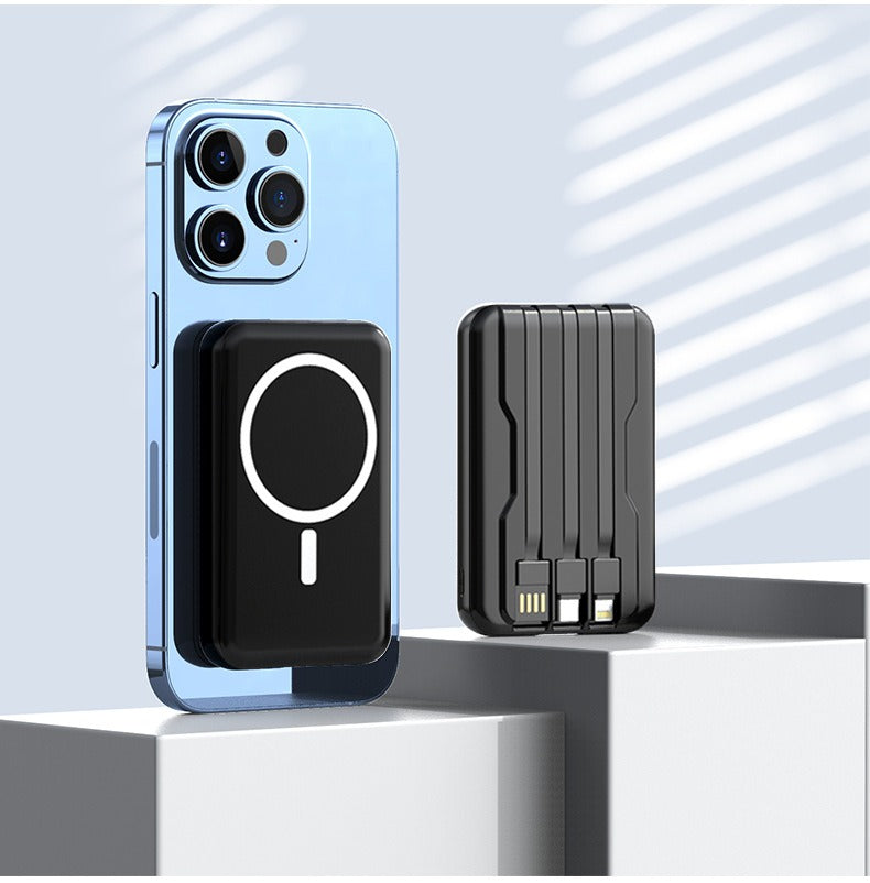 Power Bank MagSafe Magnético 10000mAh Mini Carga Ultrarrápida Compacto para iPhone