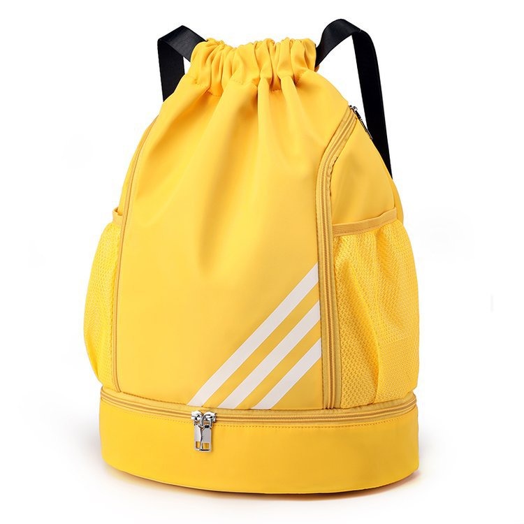 Mochila Deportiva Saco Cordón Basketball Fitness Senderismo Impermeable 7 Colores