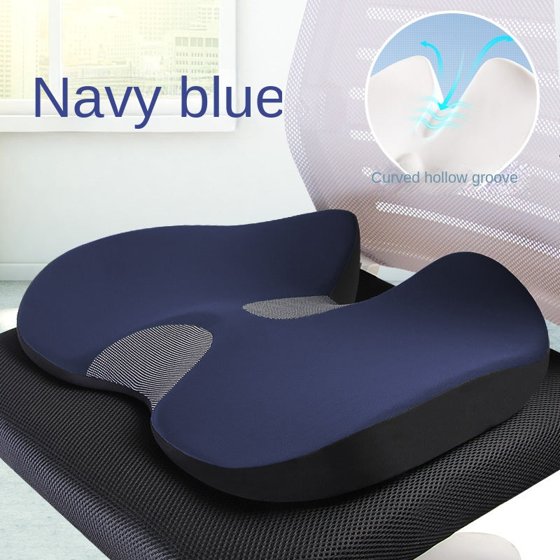 Cojín de Memoria Espuma para Silla de Oficina y Escritorio Soporte Postural Cómodo Anti-Fatiga