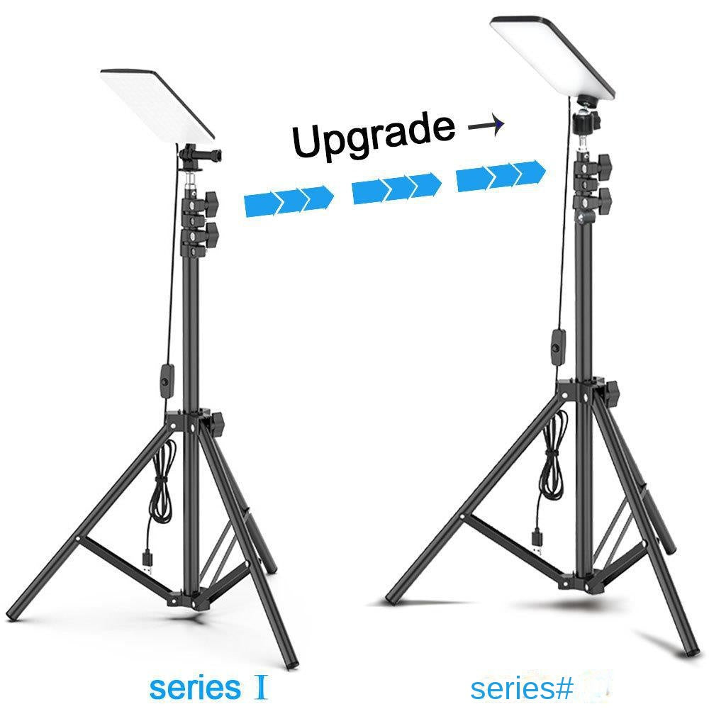 Lámpara LED Recargable USB para Camping Carpa Outdoor con Palo Telescópico 1.8m 5V
