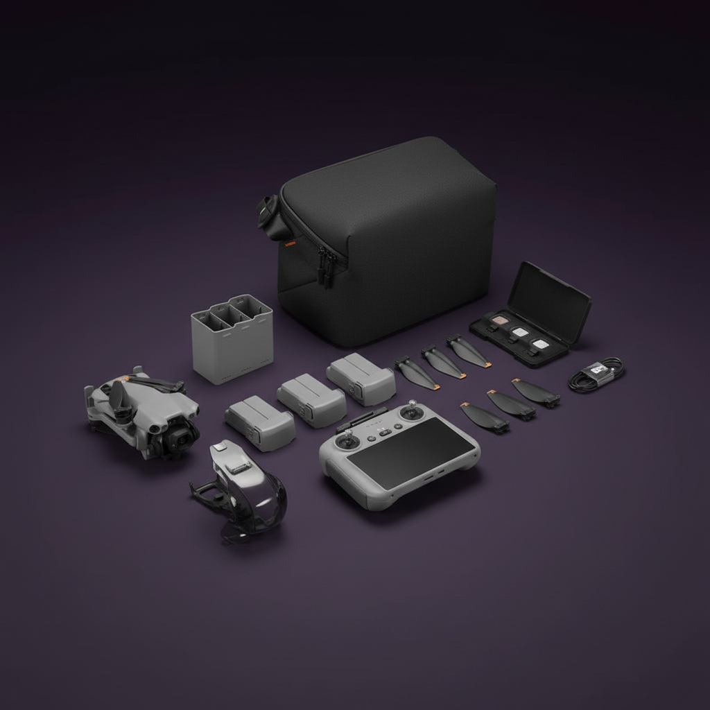 DJI Mini 5 Pro – Drone con Cámara de 1″, Evitación Omnidireccional y Seguimiento Inteligente