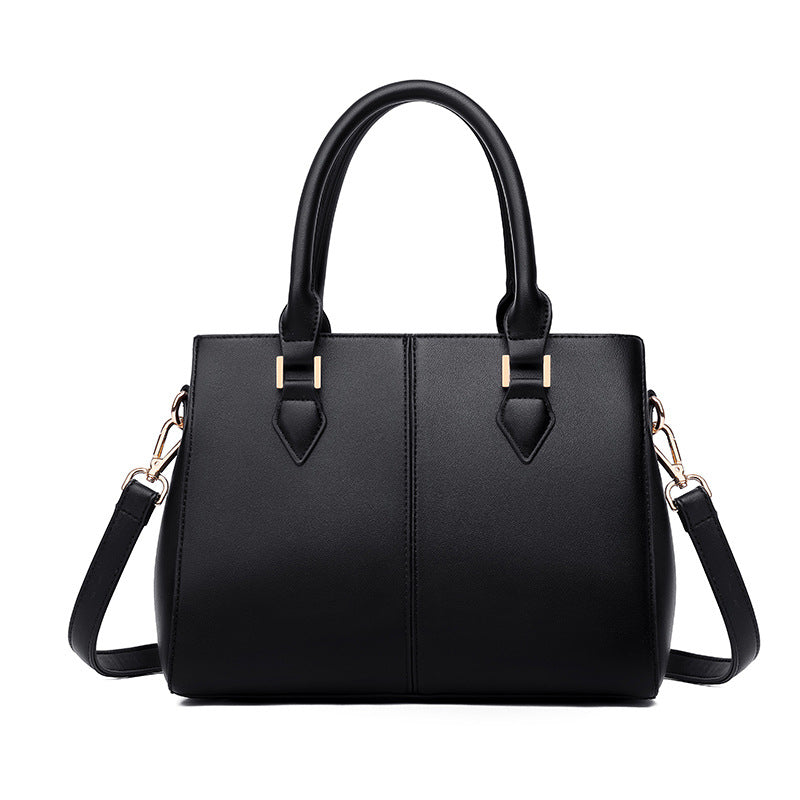 Bolso Tote Elegante para Mujer de Mediana Edad Bolso de Asa Superior Madre Shopper Diario
