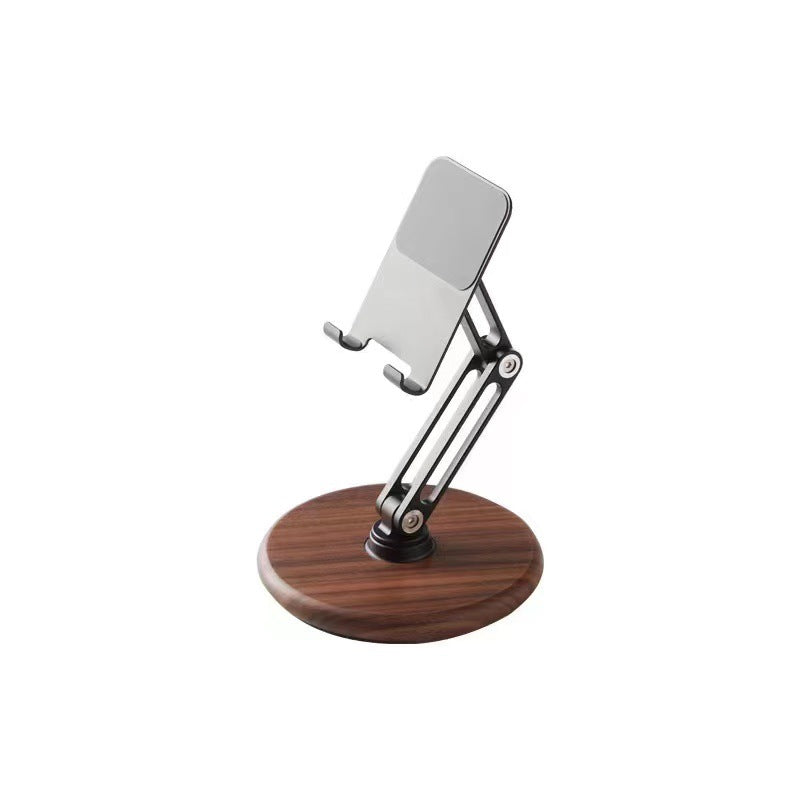 Soporte de Escritorio Giratorio para Teléfono y Tablet – Aleación de Aluminio, Doble Plegado, 5 Variantes