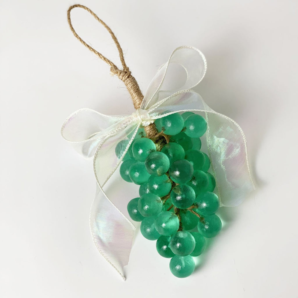 Jabón Artesanal de Uva Cristal en Caja de Regalo – Aroma Frutal, Hidratante, Talla Grande/Pequeña, 3 Colores