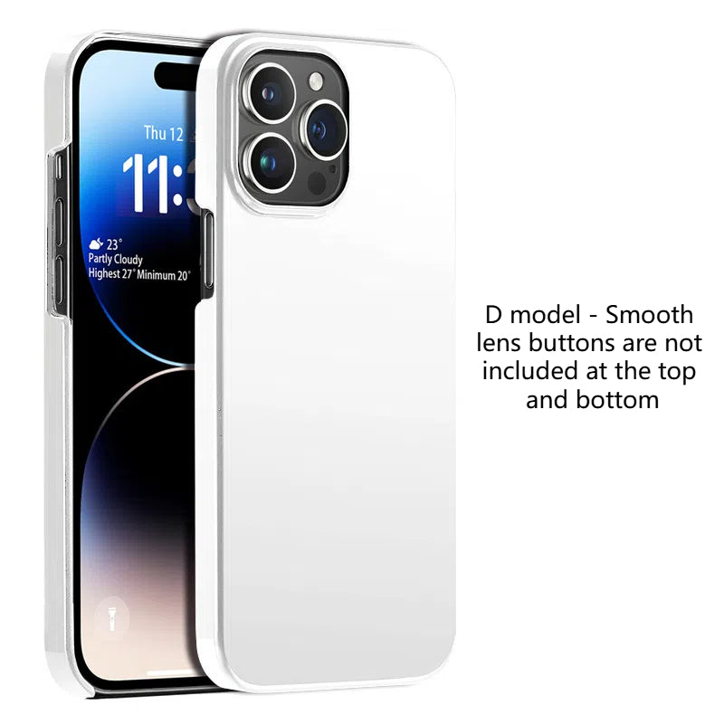 Funda iPhone Personalizada con Sublimación – PC Rígida, Brillante/Mate, iPhone 7 al 16 Pro Max