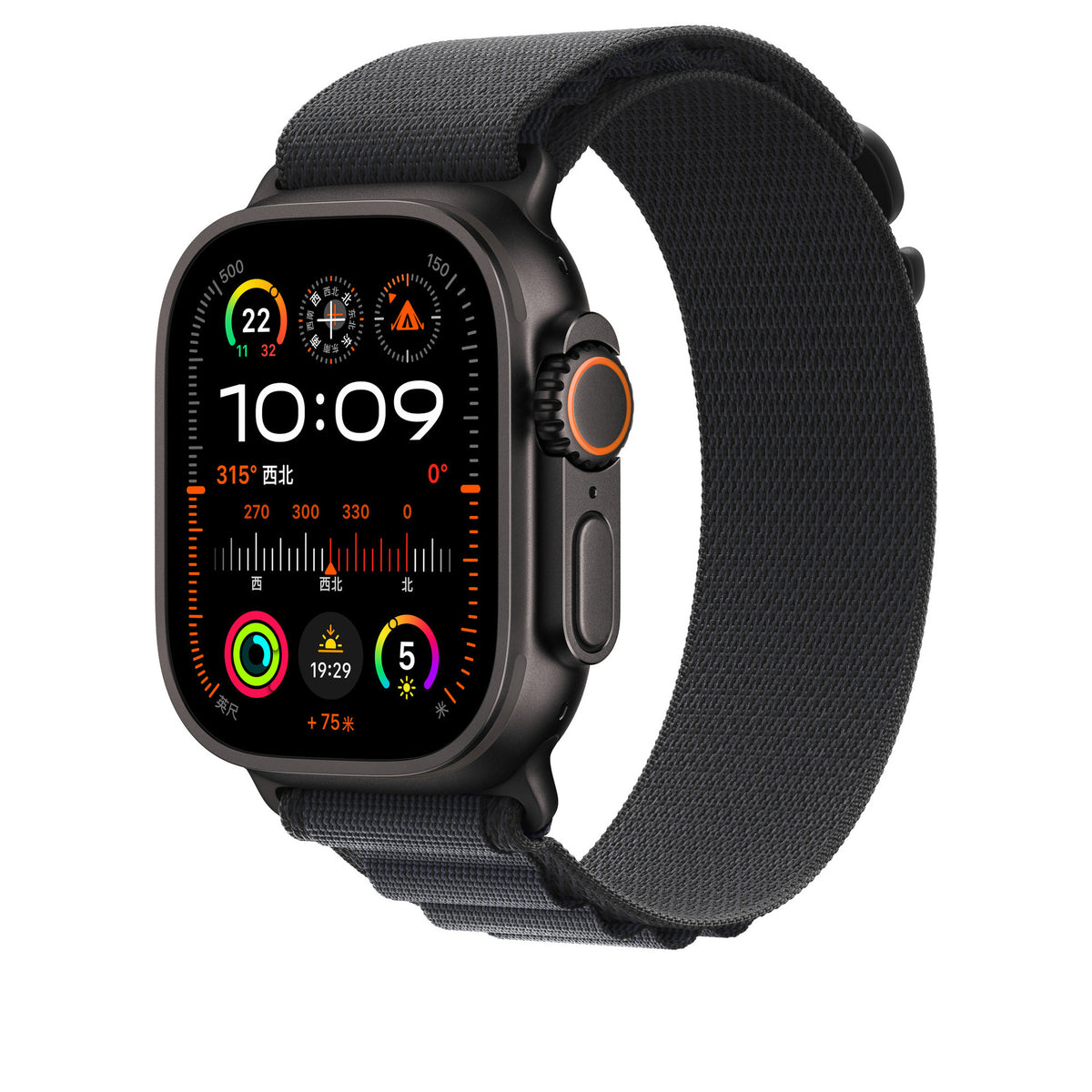Correa de Nylon Loop para Apple Watch Series 11/10/Ultra – Alta Montaña, +60 Colores, 38–49mm