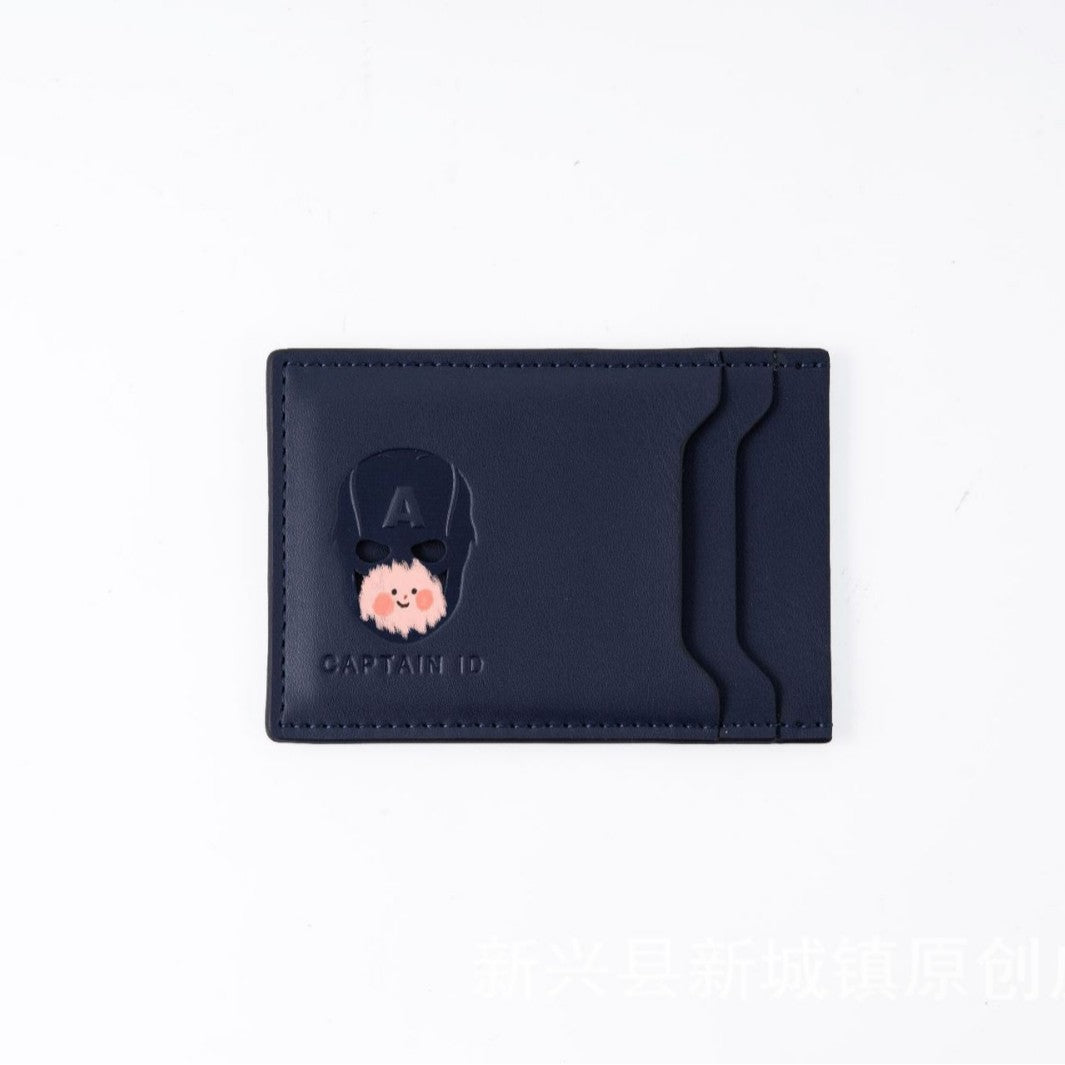 Billetera Delgada Hombre Minimalista RFID con Clip para Billetes y Tarjetas Compacta
