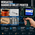 Impresora Inkjet Portátil 4POLETECH WiFi – Códigos QR, Fechas y Lotes para Plástico y Metal