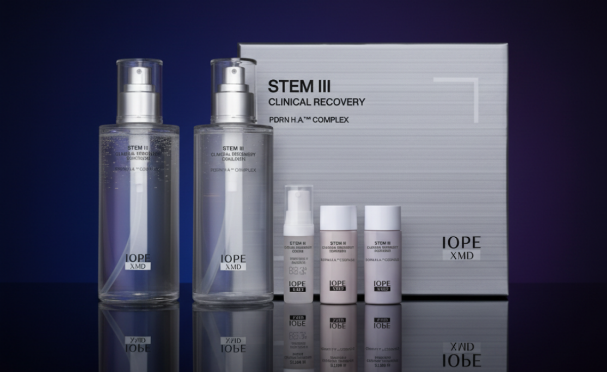 Set de Recuperación Clínica IOPE XMD STEM III – Softener 130ml + Emulsión 130ml
