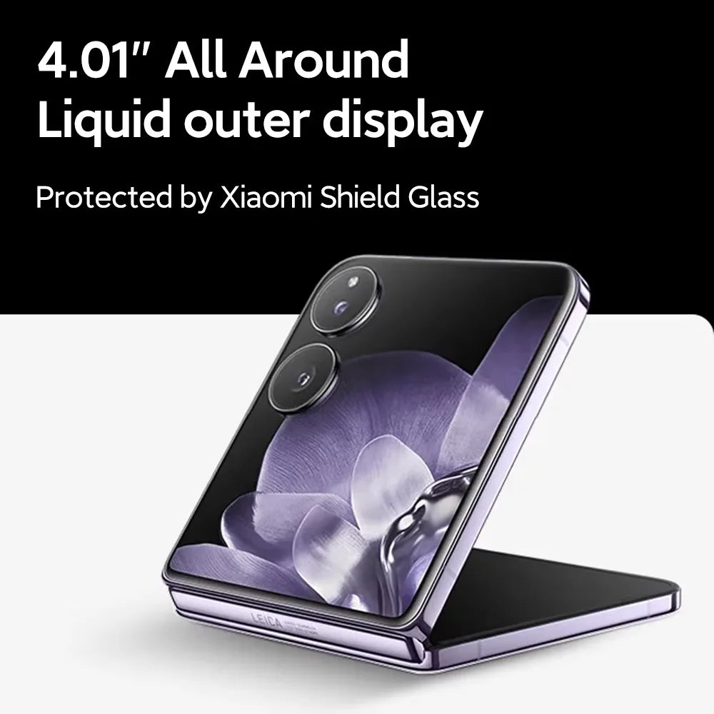 Xiaomi MIX Flip – Snapdragon 8 Gen 3, Cámara Leica 50MP, Pantalla 6.86" 120Hz, 12GB+512GB