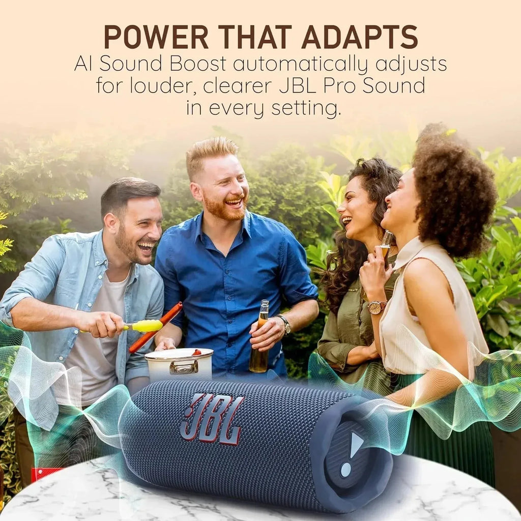 JBL Flip 7 – Bocina Bluetooth Portátil IP68 para Playa, Camping y Exterior