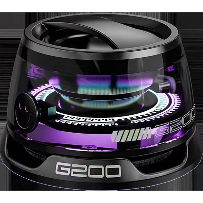 Bocina Bluetooth VIKEFON HECATE G200 – RGB, Magnética, BT5.3, 7 Horas, Soporte para Teléfono