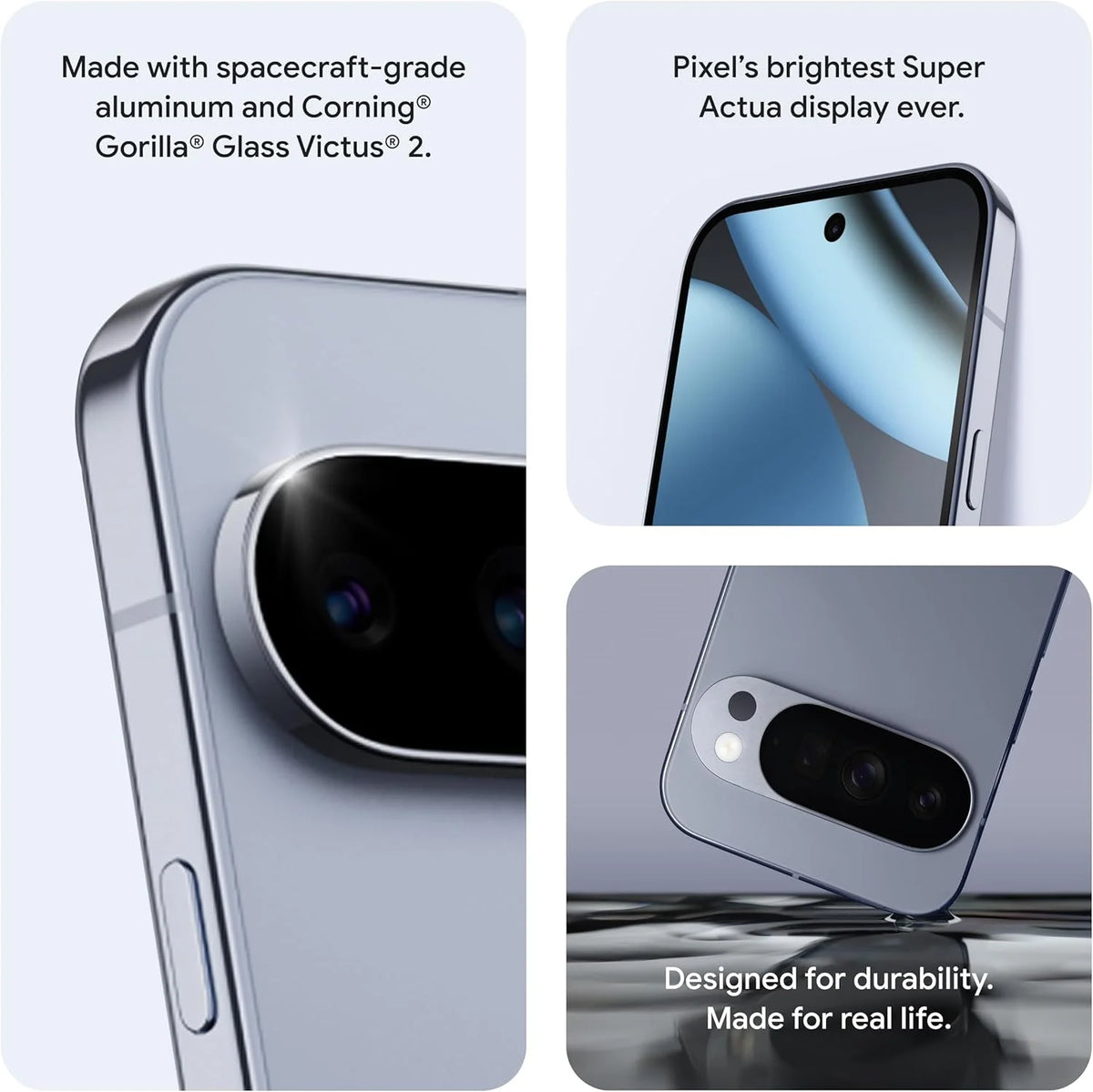 Google Pixel 10 Pro XL – Triple Cámara Trasera, Tensor G5, Carga Rápida, Batería 24h+ y Pantalla Super Actua 6.8"