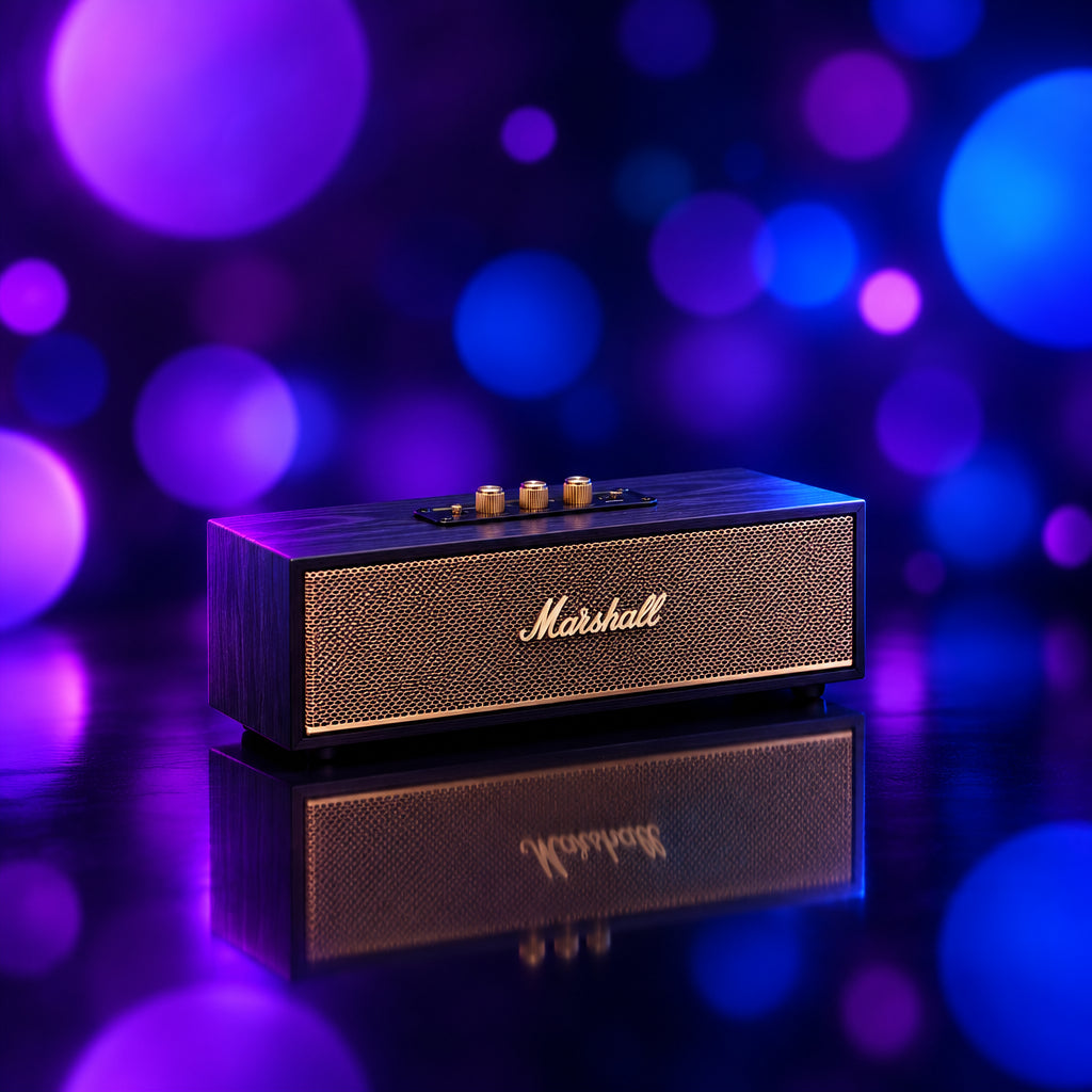 Bocina Bluetooth Retro XM303 – Madera, Subwoofer 10W, Exterior e Interior