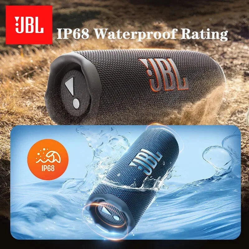 JBL Flip 7 – Bocina Bluetooth Portátil IP68 para Playa, Camping y Exterior