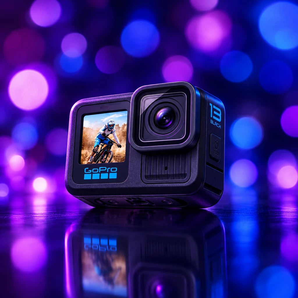 GoPro HERO 13 Black – Cámara de Acción 5.3K 60fps, 27MP y Estabilización