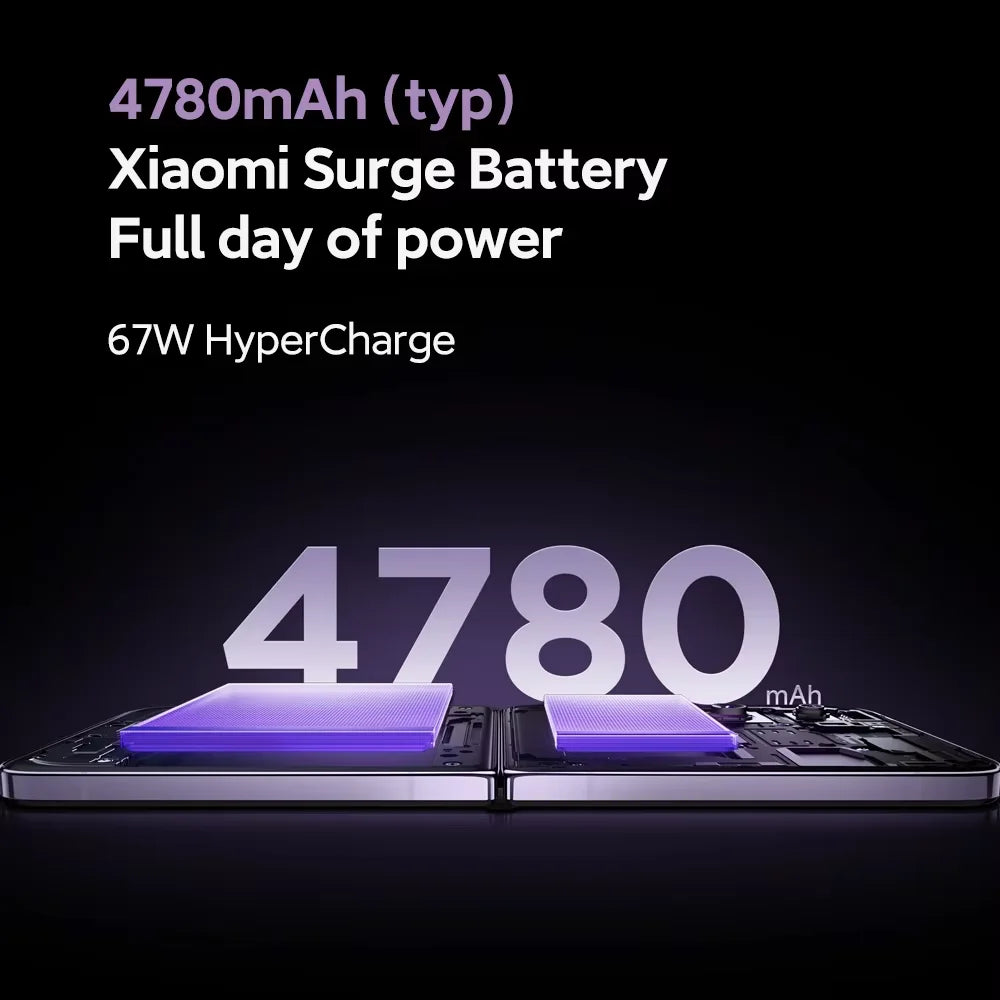 Xiaomi MIX Flip – Snapdragon 8 Gen 3, Cámara Leica 50MP, Pantalla 6.86" 120Hz, 12GB+512GB