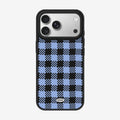 Funda Casey Serie Checkerboard Magnética Matte para iPhone – Antihuella y Protectora