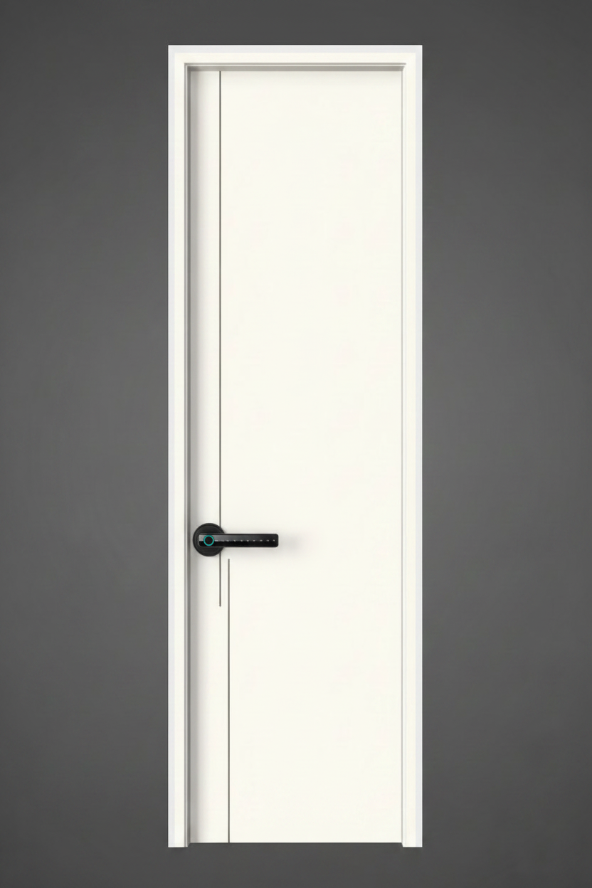 Cerradura en puerta