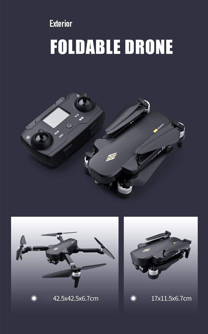 Drone Cuadricóptero Plegable 6K con Gimbal de 2 Ejes – Fotografía Aérea HD