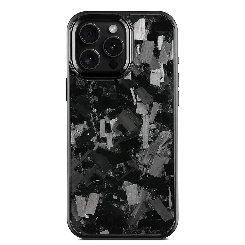 Funda iPhone Fibra de Carbono MagSafe – Resistente a Golpes, Compatible con iPhone 11 al 17