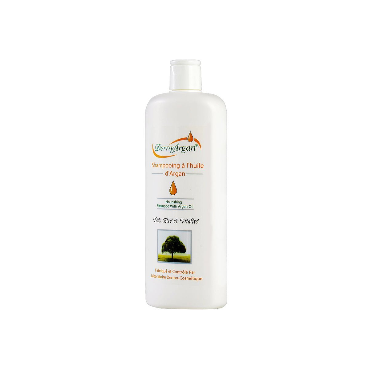 Champú Orgánico de Aceite de Argán Marroquí 200ml