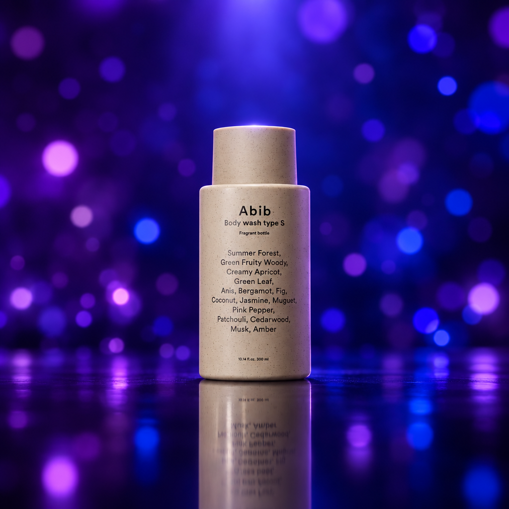 Gel de Ducha Abib Fragrant Bottle 300ml [Type S] – Aroma Verde Amaderado